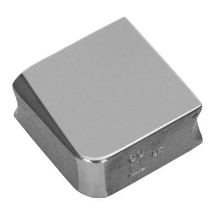PICARD 0013900-080 - Tas carré face plate, un coin arrondi No. 139