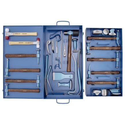 PICARD 0025400 - Outils de débosselage jeux en boîte de tôle No. 254 (29 pcs.)