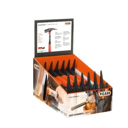 PICARD 1089700 - Jeu de marteaux BlackGiant® n° 897 (12 pièces)