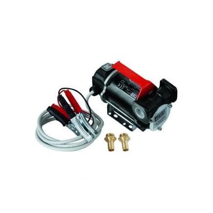 PIUSI F00224240 - Pomp de transfert portable pour gasoil 24V avec connexion en ligne ¾" BSP et débit jusqu'à 80 l/min