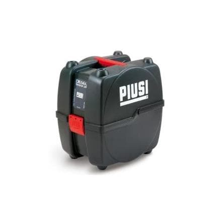 PIUSI F0023100B - Distributeur portable pour gasoil 12V avec une pompe auto-amorçante BP 3000, un tuyau de distribution 4 m et un pistolet manuel