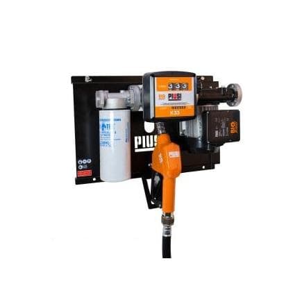 PIUSI F00265B00 - Station de transfert de diesel avec pompe Panther 72, compteur K33, filtre et tuyau 6 m compatible avec le biodiesel jusqu'à B100