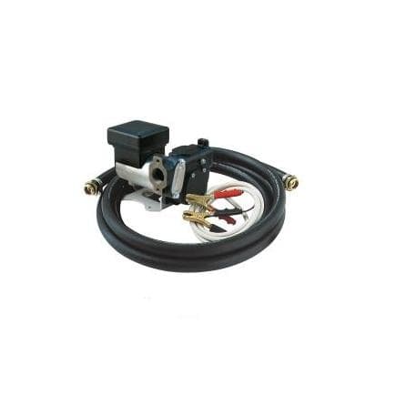 PIUSI F0034001B - Pompe Panther DC 12V jusqu’à 70 l/min avec câble de 2 m et pinces pour connexion directe à la batterie