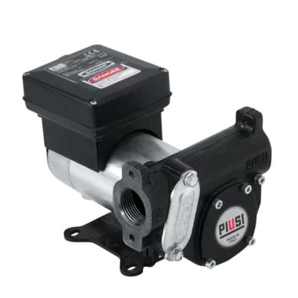 PIUSI F0034116C - Pomp électrique auto-amorçante Panther DC 12/24V avec câble 4 m et pinces pour connexion à la batterie
