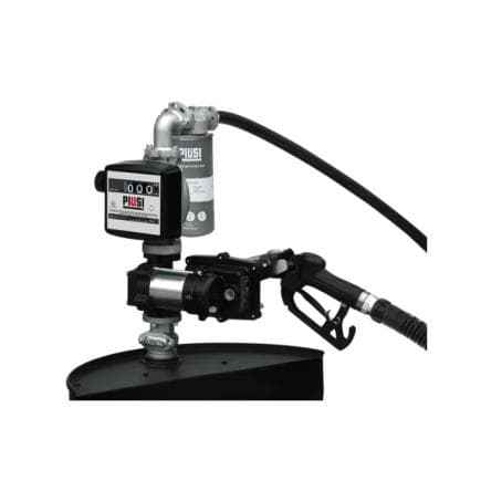 PIUSI F0037501A - Pompe de transfert ATEX EX50 12V DC avec compteur mécanique K33, pistolet automatique et tuyau 4 m