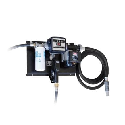PIUSI F00386R70 - Station de transfert diesel ST avec pompe Panther 56, compteur K33, carter de protection, tuyau 6 m et pistolet automatique A60