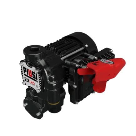 PIUSI F00396310 - Pomp EX140 certifiée ATEX 230V/50Hz avec compteur A140, pistolet K150 et tuyau 5 m sur fût