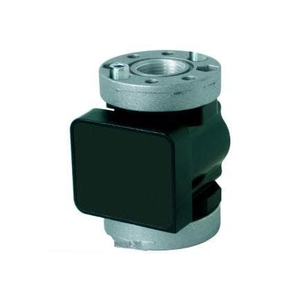 PIUSI F00472A00 - Compteur à impulsions pour diesel avec engrenages ovales en résine acétalique, précision ±0,5 %, répétabilité 0,2 %, débit...