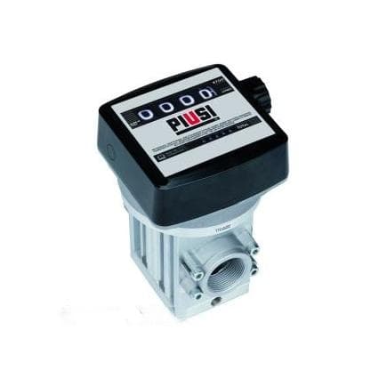 PIUSI F00540030 - Compteur mécanique K700 C avec raccords 1" 1/2 BSP pour mesurer avec précision la distribution de gasoil à des débits jusqu’à...