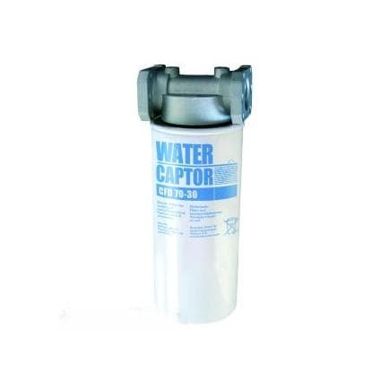 PIUSI F00611A0A - Filtre Water Captor complet pour séparer et absorber l'eau présente dans le gazole avec deux cartouches 30 µm et 70 l/min