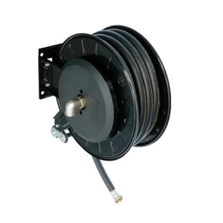 PIUSI F0075023B - Enrouleur automatique en acier pour gasoil grand avec tuyau 10 m diamètre 25 mm et raccord 1" BSP