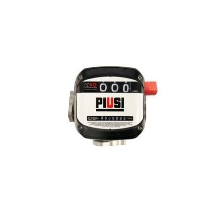 PIUSI F009SE000 - Compteur mécanique K90 SE pour carburant avec des débits de 20 à 90 l/min précision ±0,8%