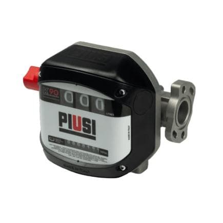 PIUSI F009SW000 - Compteur mécanique K90 SW pour carburant distribué avec des débits de 20 à 90 l/min précision ±0,8%