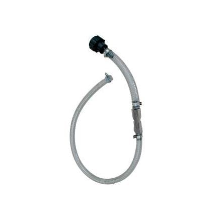 PIUSI F15515010 - Kit de connexion inférieure avec clapet de fond et tuyau de 0,3 m