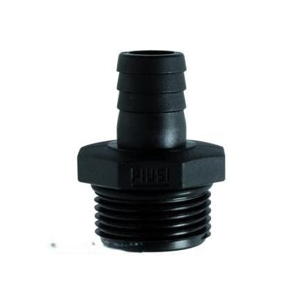 PIUSI F15522000 - Raccord droit M 1" x Ø20 mm en plastique