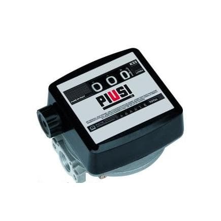 PIUSI 000558000 - Compteur mécanique pour huile K33 D pour le suivi de l'huile lubrifiante