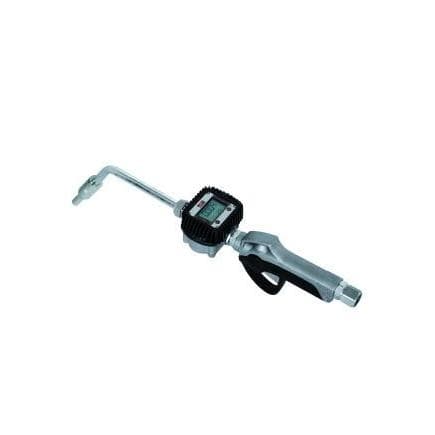 PIUSI F00984000 - Pistolet EASY K400 1/2" BSP avec bec rigide haute pression et compteur électronique