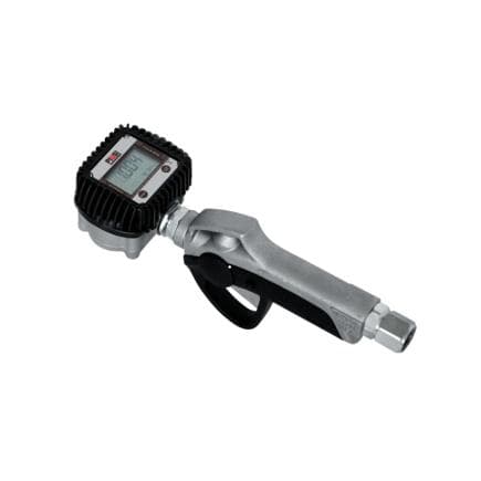 PIUSI F00984070 - Pistolet EASY K400 1/2" BSP avec extrémité flexible et compteur électronique intégré