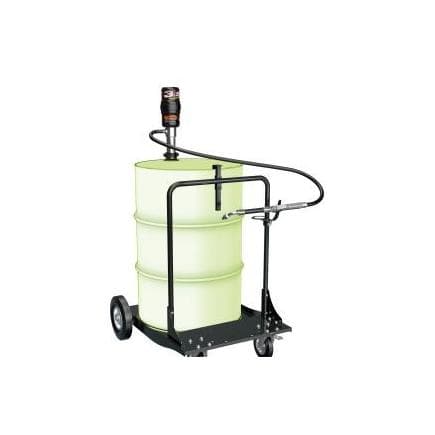 PIUSI FK0200000 - Unité de distribution d'huile pour transvasement de lubrifiants à viscosité moyenne/basse, avec pompe pneumatique P3.5:1