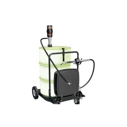 PIUSI FK0200030 - Unité de distribution d'huile pour transvasement de lubrifiants à viscosité moyenne/basse, avec pompe pneumatique P3.5:1,...