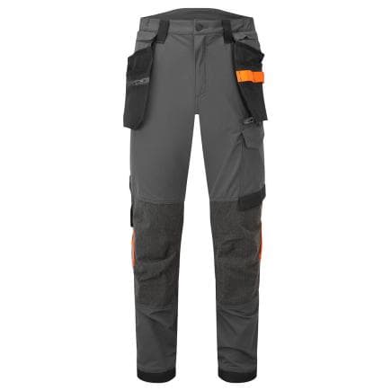 PORTWEST EV440MGR32 - Pantalon extensible EV4 Holster, Gris Métal