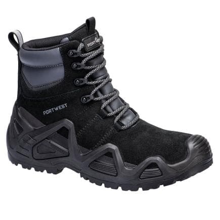 PORTWEST FV01BKR39 - Botte à chevrons composite S7S SR FO, noir
