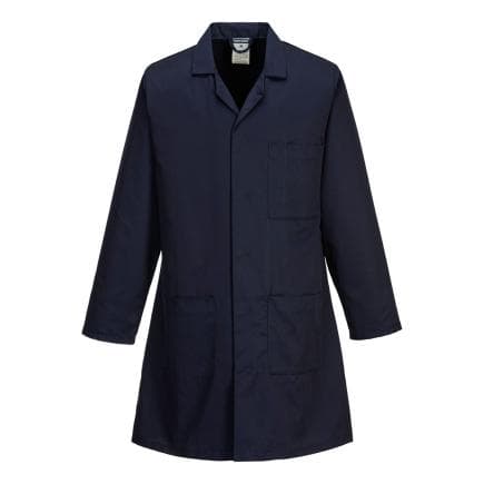 PORTWEST 2852NVRM - Blouse Standard poly/coton, Blu Marine