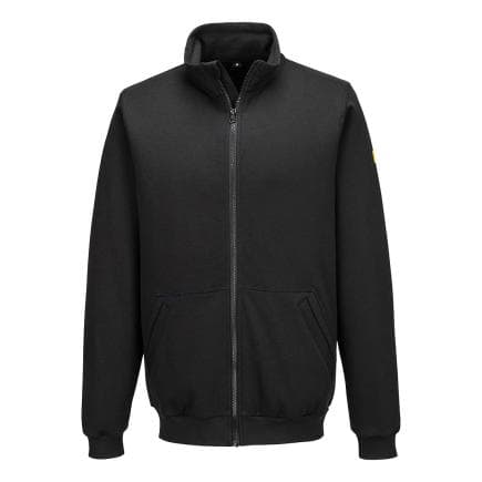 PORTWEST AS25BKRXS - sweat shirt anti statique ESD, Noir