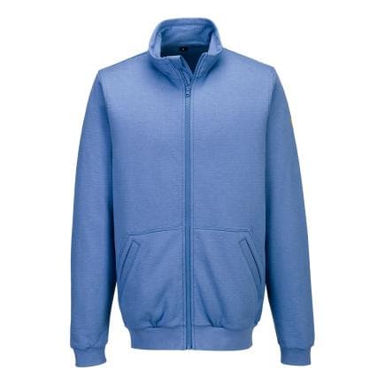 PORTWEST AS25HBRL - sweat shirt anti statique ESD, Bleu Hamilton