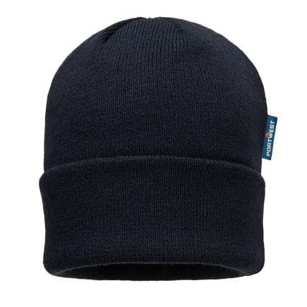 PORTWEST B013NVR - Bonnet en tricot isolé, Marine Blu