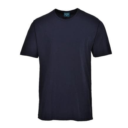 PORTWEST B120NVRL - T-shirt Thermique Manches courtes, Marine Blu
