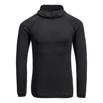 PORTWEST B191BKRXL - Haut thermique à capuche, Noir