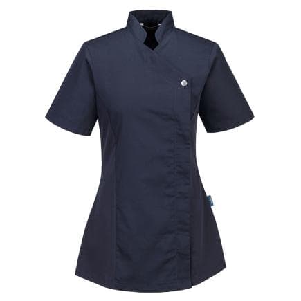 PORTWEST C824NVRXL - Tunique médicale stretch femme, Marine Blu