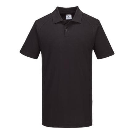 PORTWEST CD812BKRXL - Polo WX2 manches courtes, Noir