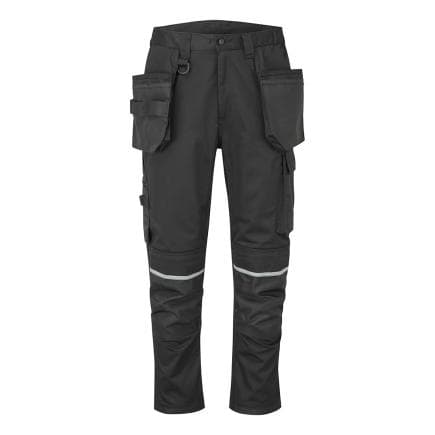 PORTWEST CD845BKR28 - Pantalon Stretch WX2 Holster, Noir
