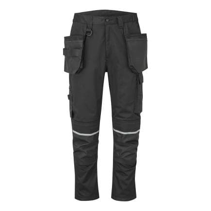 PORTWEST CD845BKS32 - Pantalon Stretch WX2 Holster, Noir Short