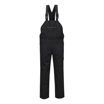 PORTWEST CD850BKRXL - Cotte à bretelles stretch WX2, Noir