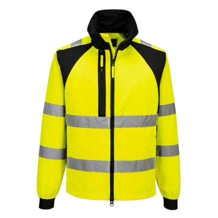 PORTWEST CD861YBRL - Veste de travail WX2 Eco Hi-Vis, Jaune/Noir