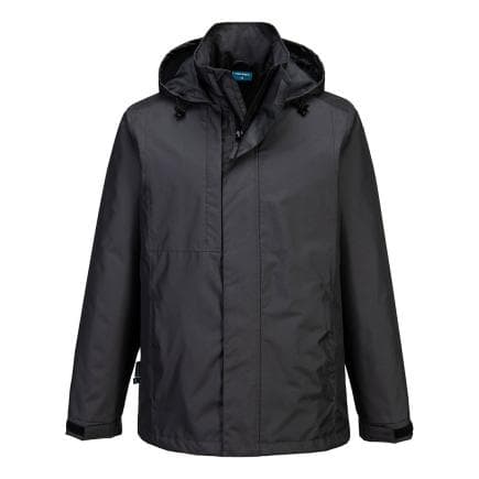 PORTWEST CD867MGRL - Veste de pluie WX2 Eco-conçu, Gris Métal