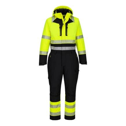 PORTWEST DX438YBRL - Combinaison d'hiver DX4 HV, Jaune/Noir