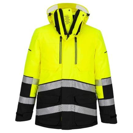 PORTWEST EV401YBRL - Parka expedition HV EV4, Jaune/Noir