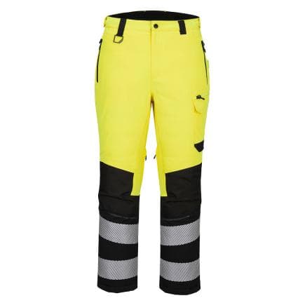 PORTWEST EV402YBRM - Pantalon d'expédition HV EV4, Jaune/Noir