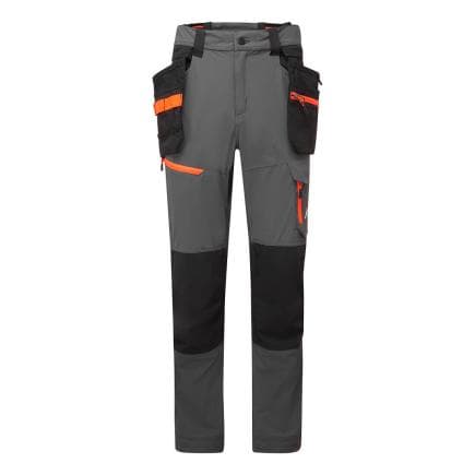 PORTWEST EV446MGR34 - Pantalon de travail stretch léger EV4 holsters amovibles, Gris Métal
