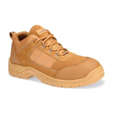 PORTWEST FC24WHE44 - Chaussures Basses Composite Textile Suede S1 SR FO, Blé