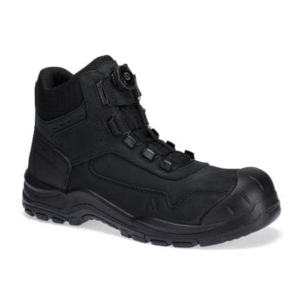 PORTWEST FC39BKR43 - Chaussure haute nubuck S3 HRO SR FO SC, Noir