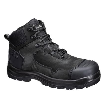 PORTWEST FD04BKR44 - Chaussure Wheat Apex Composite S3S HRO SR, Noir