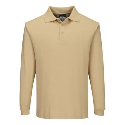 PORTWEST FR10TARL - Polo manches longues Modaflame, Bronze