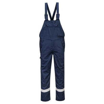 PORTWEST FR418NARL - Cotte à bretelles multirisques 280g, Marine Blu