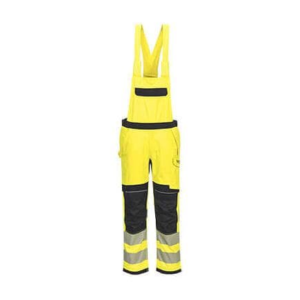 PORTWEST FR420YBRL - Cotte à bretelles HV Modaflame PW3, Jaune/Noir