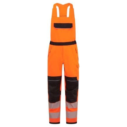 PORTWEST FR453OBRL - Côte à bretelles PW3 Modaflame HVO FR, Orange/Noir